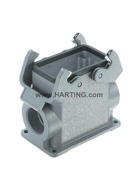 HARTING浩亭09300100232表面安装底座10B双锁扣1*PG21