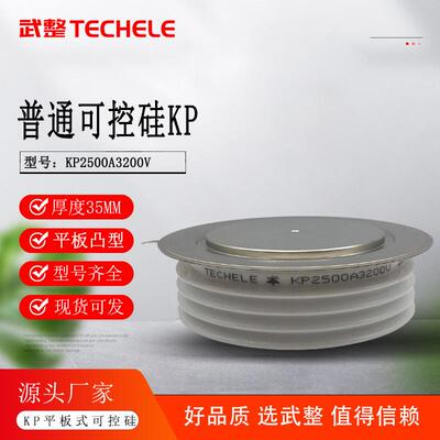 软启动用普通可控硅KP2500A3200V平板式晶闸管KP2500A