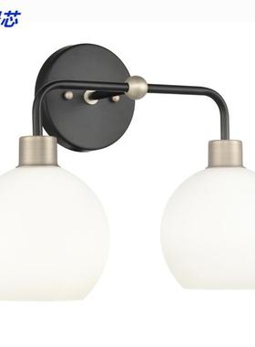 美式镜前灯卧室床头浴室壁灯简约现代魔豆灯具walllights