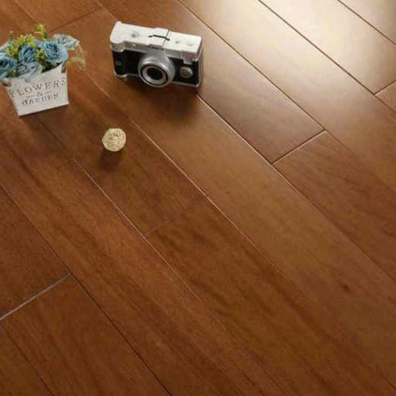 供应实木工程地热地板番龙眼柚木色发热防水防潮防滑地板