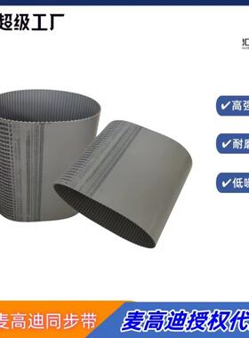 麦高迪MEGADYNE钢丝同步带T10910宽度15mm聚氨酯无缝同步带