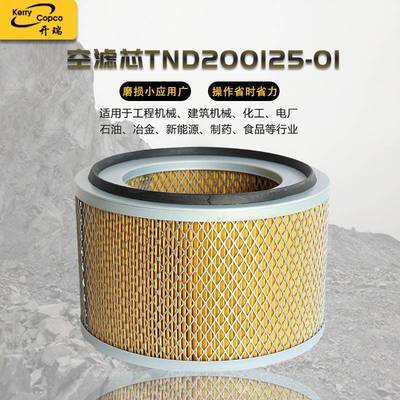 空气滤芯TND200125-01压缩机配件空气过滤器空滤滤芯