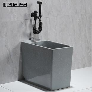 拖把池彩色阳台洗拖把卫生间墩布窄尺寸小户型水槽池家用2023新款