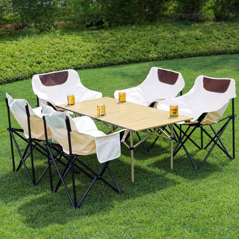 户外露营折叠桌折叠椅月亮椅加厚套装摆摊野外折叠桌椅组合,纺织面料/辅料/配套,纺织机械配件,淘宝优惠券,粉丝福利购,淘宝优惠卷