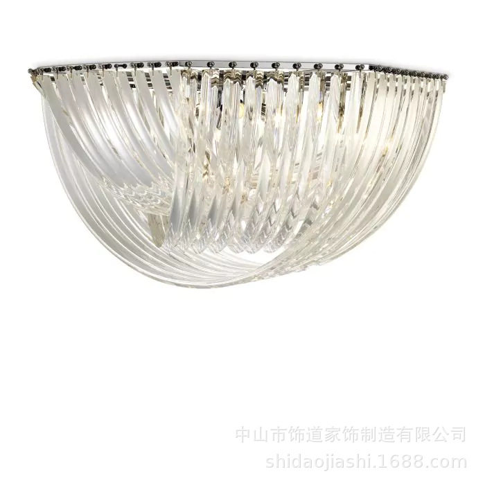 新款轻奢简约现代网红吸顶灯高档大气卧室时尚样板房创意家饰灯具