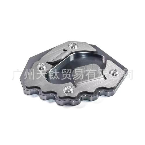 适用凯旋老虎1200Tiger1200侧撑加高垫侧支撑加大底垫侧脚撑垫件