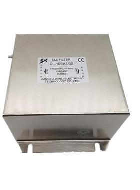 坚力三相四线电源滤波器DL-10EA3-3010A端子型DL-10EA滤波器