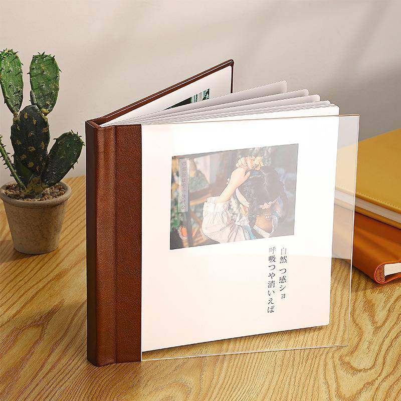 相册制作钉做影楼结婚照高端打印水晶皮质来图钉做儿童影集纪念册