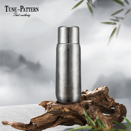 TUNE-PATTERN纯钛保温杯茶水分离