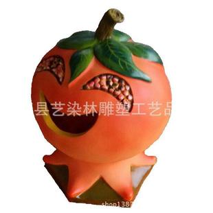 玻璃钢制品环卫垃圾桶户外水果垃圾桶卡通造型垃圾桶