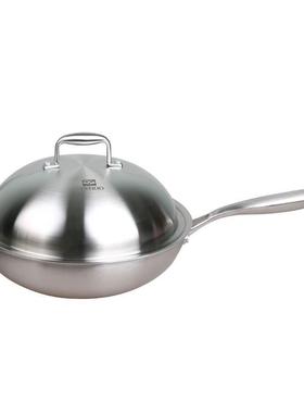 朗赫布拉诺三层钢炒锅LH-CG17A