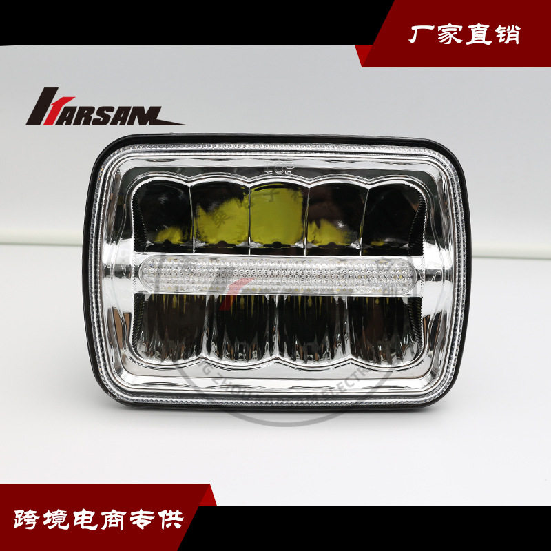 电商爆款5寸方灯led工作灯汽车照明灯检修灯大货车专用12V24V
