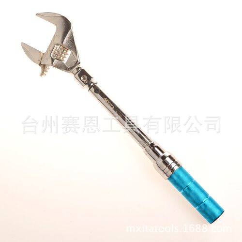 预置式活动头扭矩扳手 开口头可调扭力扳手9X12 2-20Nm  力矩扳手
