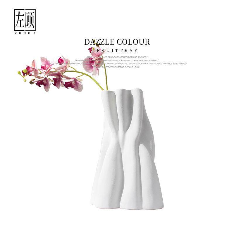 后现代极简约家居异形陶瓷花瓶摆件售楼处别墅角几边几北欧装饰品,纺织面料/辅料/配套,纺织机械配件,淘宝优惠券,粉丝福利购,淘宝优惠卷