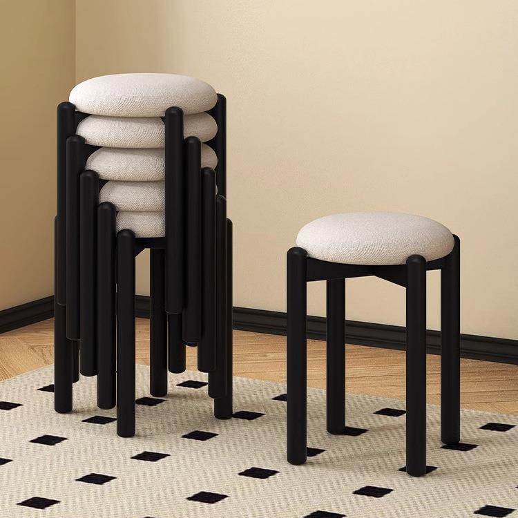 北欧餐凳可叠放小凳子家用木板凳黑色实木矮凳妆凳客厅创意餐桌凳,纺织面料/辅料/配套,纺织机械配件,淘宝优惠券,粉丝福利购,淘宝优惠卷