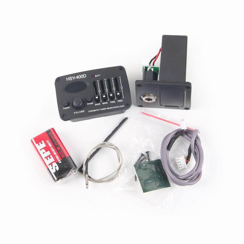 吸塑包装吉他拾音器四段木吉他拾音器民谣吉他EQ