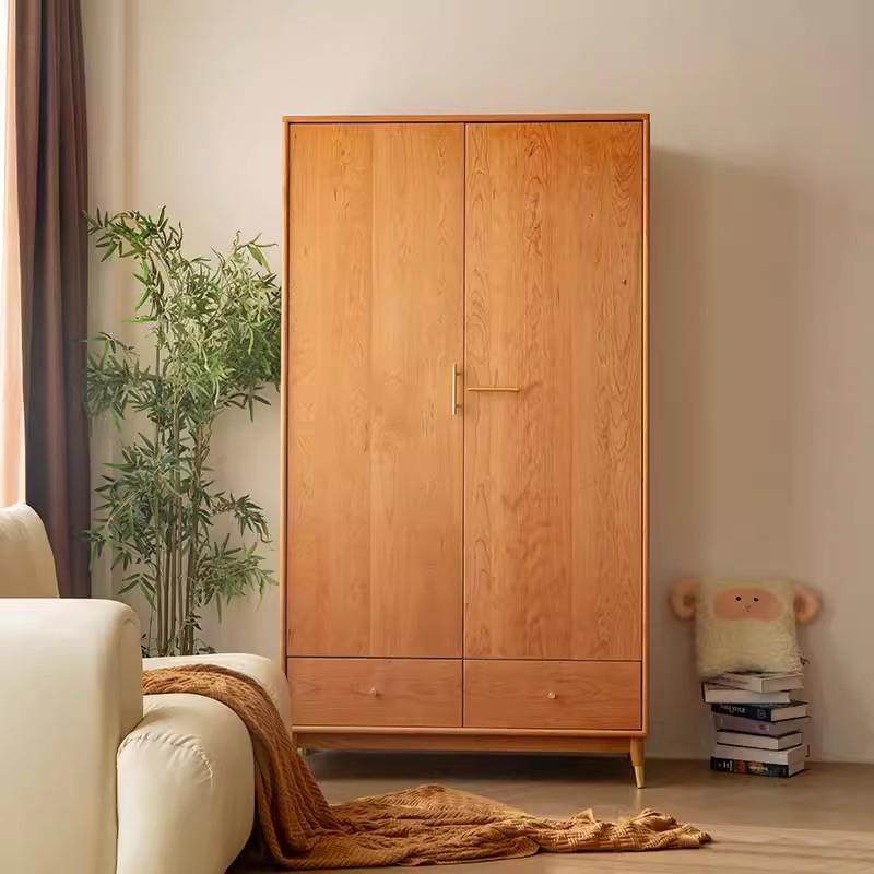 北欧全实木衣柜卧室樱桃木橡木衣橱小户型原木色双开门衣柜,机械设备,其他机械设备,淘宝优惠券,粉丝福利购,淘宝优惠卷