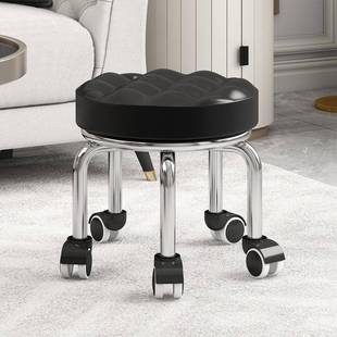 家用凳子浴室矮凳美缝小板凳儿童学步圆凳足浴修脚椅子软座滑