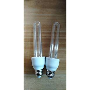 25W2U自镇流一体化杀菌灯，E27110V220V消毒灯