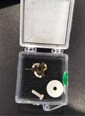 晶振探头配件镀金焊接三角弹片三角爪750-188-p36MHZ整套