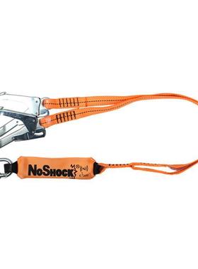 代尔塔504210减震绳Y型双钩带缓冲包安全带建筑高空作业防坠落绳