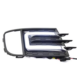 适用于13-15款VW新途观专用日行灯U型导光条款日间行车灯改装