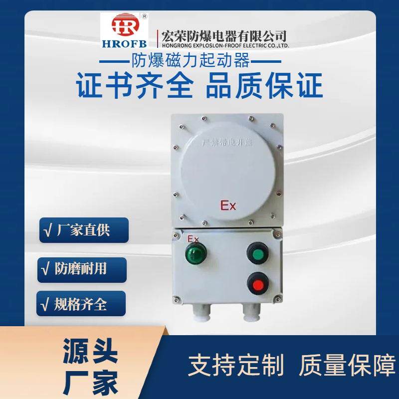 防爆磁力起动器防爆箱断路器按钮箱室内户外启动器电动机