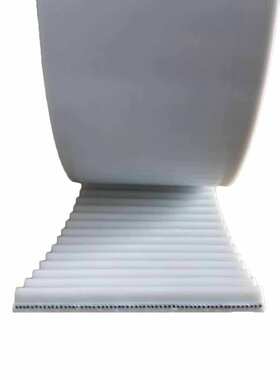 供应白色PU聚氨酯同步带开口同步带115MTD14M-5500 14M 8M 5M T10