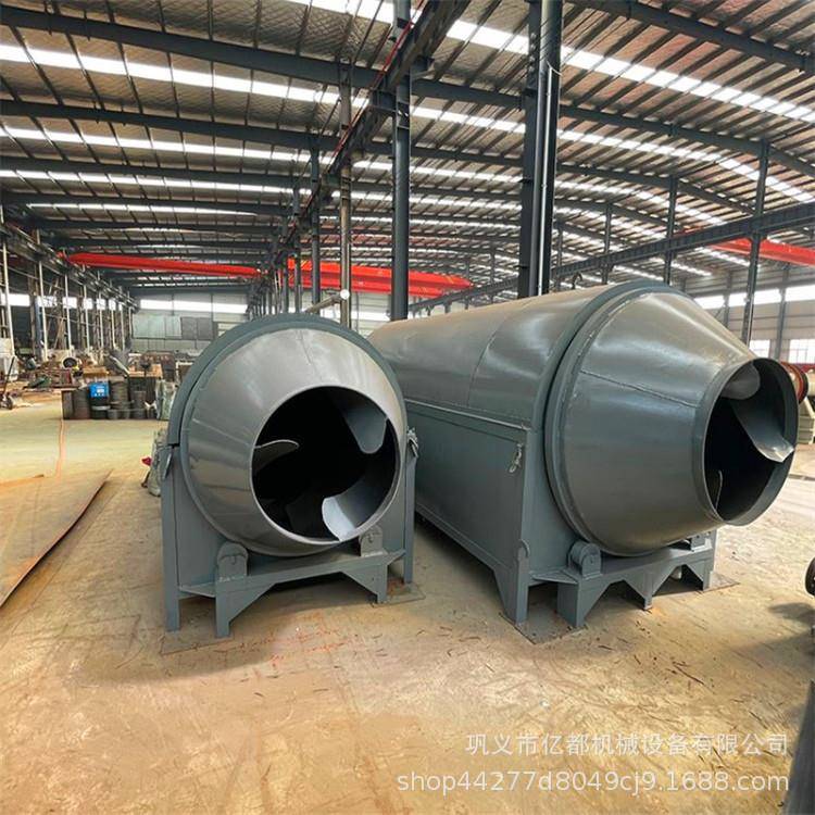 柴火豆渣烘干机电加热青饲料烘干机沙子板栗种子滚筒式风干机
