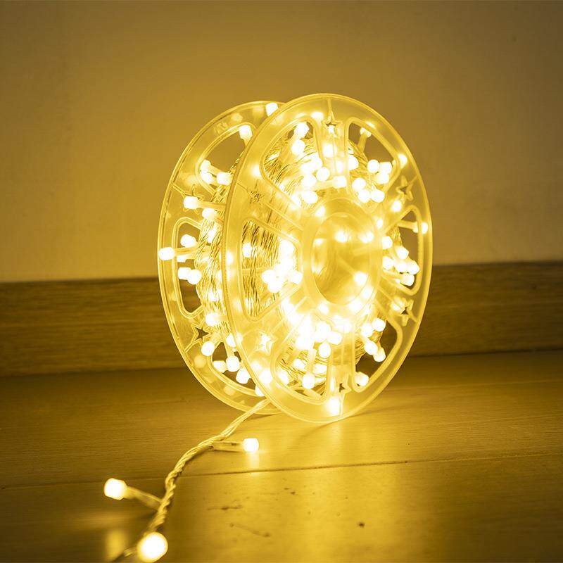 LED户外灯串彩灯卷盘灯庭院街道商业工程装饰50米100米灯带