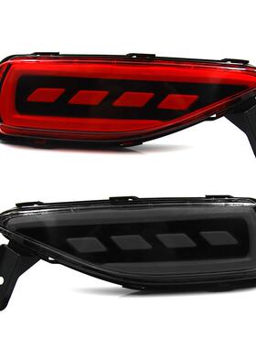 FOR2016款FORTUNER帶行車剎車多功能LED后杠燈后包圍燈改裝加裝