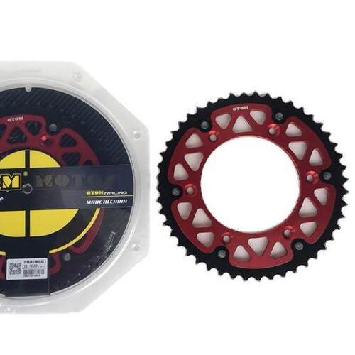 适用于OTOM钢包铝48齿后链盘CRF250/450后链盘华阳波速尔亚翔