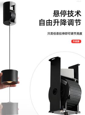 led筒灯玄关12w床头餐吊灯卧室吸顶吊灯8W简约小型新款小吊灯