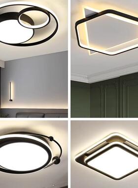 2025led吸顶灯卧室灯简约圆形客厅灯过道走廊阳台灯具智能调光