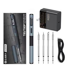 正点原子T80智能小型家用可调温电烙铁便携式恒温焊台焊笔T80P