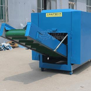 新型纤维切断机碎布条铡段机电极片切碎机麻绳编织网切断机