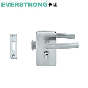 长固不锈钢长固ST-G034玻璃移门推拉门锁办公室玻璃工程配套五金
