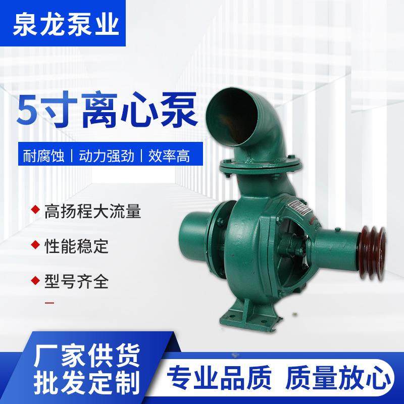 泉龙泵业5寸农业级高扬程轻型灌溉离心泵农用大流量排水水泵,纺织面料/辅料/配套,纺织机械配件,淘宝优惠券,粉丝福利购,淘宝优惠卷