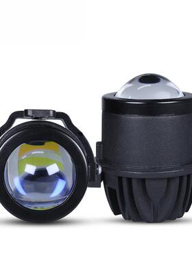2.0Inch 三色雾灯改装led双光雾灯超亮led车灯远近一体2寸雾灯