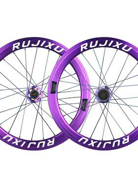 120响锐杰逊折叠小轮组20寸碟刹451/406框高40mm