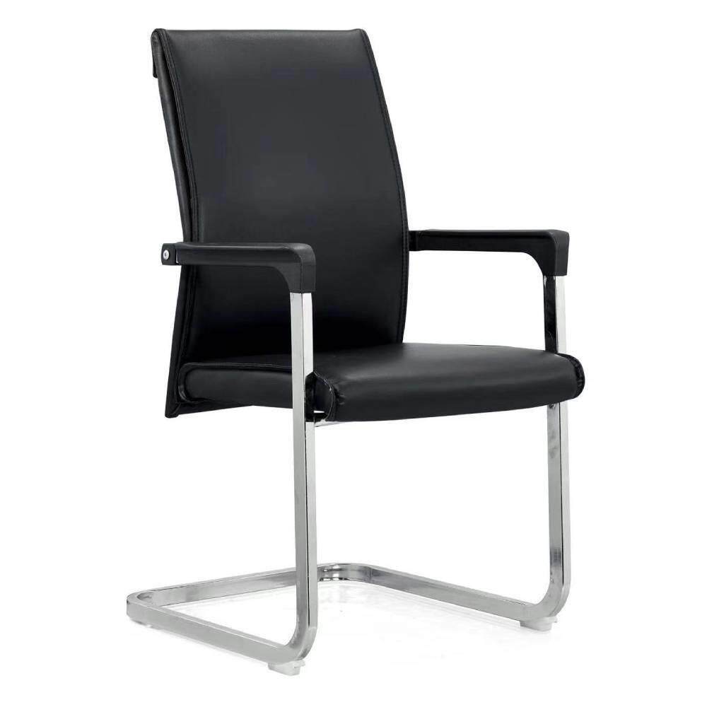 电脑椅人体弓形椅久坐办公椅固定椅铁架会议椅工程椅