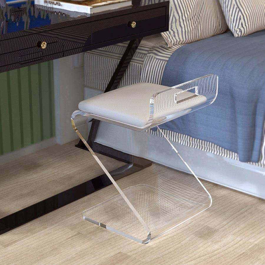 轻奢高级感吧椅亚克力Z型椅子设计师款复古透明餐椅家用高脚椅,工业油品/胶粘/化学/实验室用品,其他实验室设备,淘宝优惠券,粉丝福利购,淘宝优惠卷