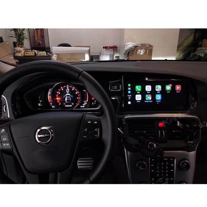 适用11-18款沃尔沃V40安卓智能导航8.8寸八核4+64G带Carplay