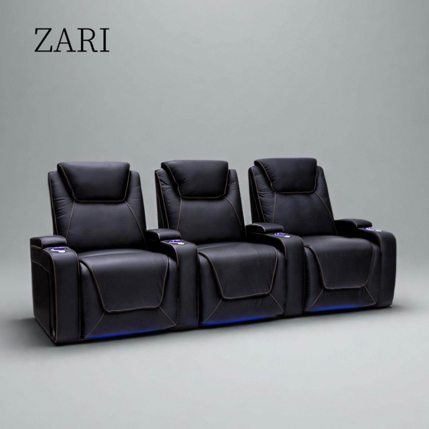 高端设计家庭影院沙发太空功能舱私人别墅影音室智能电动影视厅椅