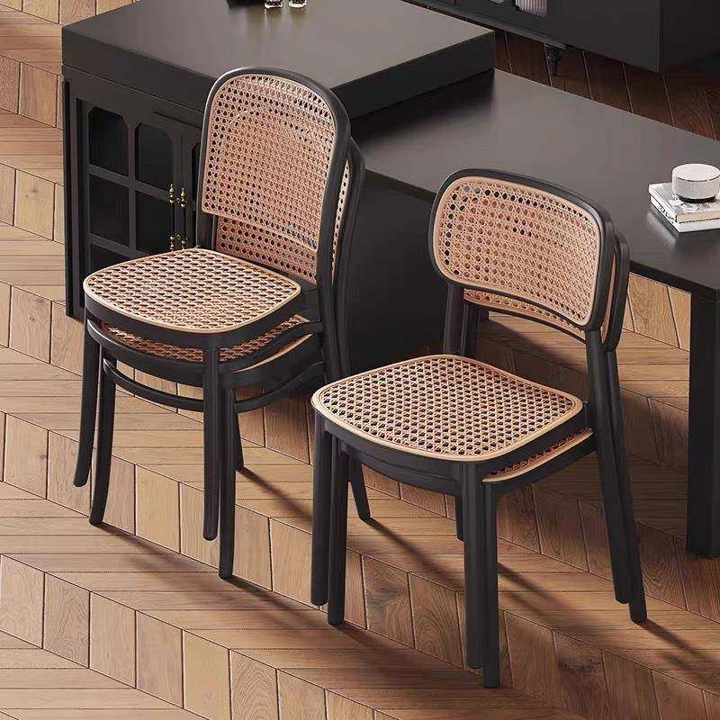 藤椅靠背椅现代简约中古藤编椅子加厚户外凳子家用餐椅塑料餐桌椅,工业油品/胶粘/化学/实验室用品,其他实验室设备,淘宝优惠券,粉丝福利购,淘宝优惠卷