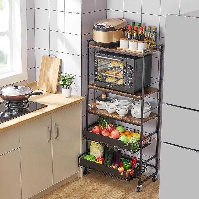 厨房置物架收纳架微波炉落地多层菜篮子水果蔬菜家用放菜架子烤箱,工业油品/胶粘/化学/实验室用品,其他实验室设备,淘宝优惠券,粉丝福利购,淘宝优惠卷