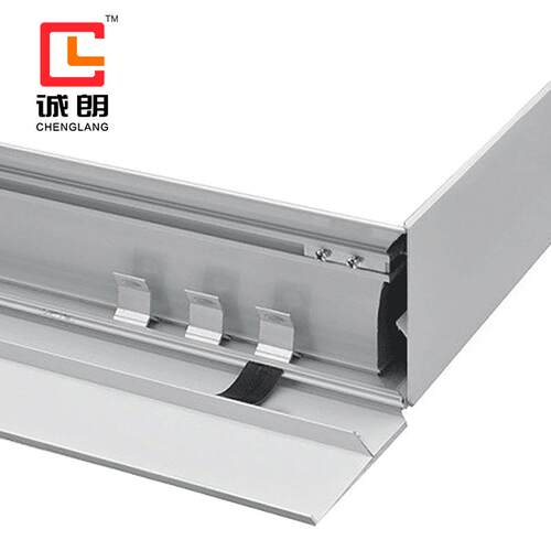 专业生产8.5cm侧起开启拉布灯箱型材侧翻盖正面无边料铝材
