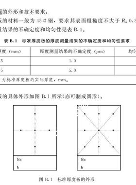 JJG480-2007X射线测厚仪检定规程计量用标准厚度板AUBAT-480X