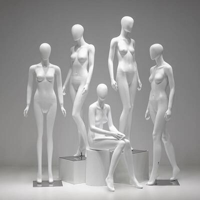 ICICLE之禾女高档模特道具服装店橱窗展示架轻奢哑光女模特全身