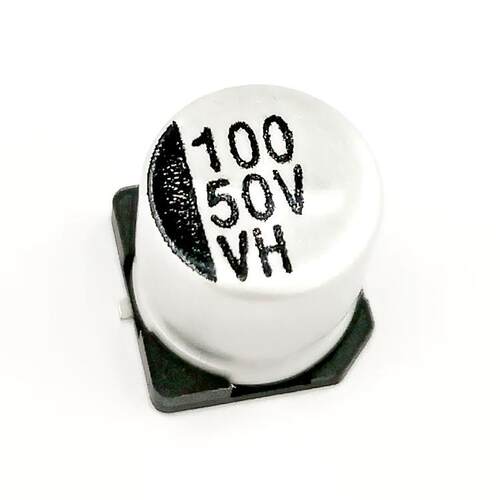 贴片电解电容100uF50V10*10.5贴片铝电解电容贴片电容